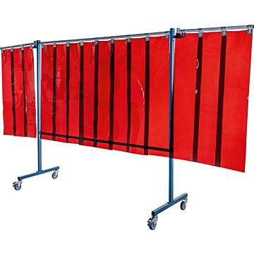 SINOTEC Transflex Schweißer-SW rotbraun (T50) DIN EN ISO 25980 3700mm (B) x 1950mm (L)
