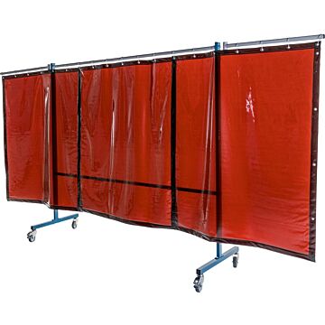 SINOTEC Transflex Schweißer-SW rotbraun (T50) DIN EN ISO 25980 2100mm (B) x 1950mm (L)