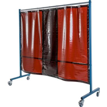 SINOTEC Transflex Schweißer-SW rotbraun (T50) DIN EN ISO 25980 2100mm (B) x 1950mm (L)
