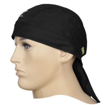 WELDAS Kopftuch Doo-Rag/Bandana feuerfest 23-3615 schwarz