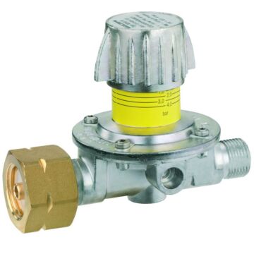 GOK Gasregler 12kg/h 0,5-4bar KombAx3/8L Ska Nr. 154215