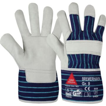 HASE Rindnarbenlederhandschuh Bremerhaven (Arbeitshandschuh) 