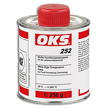 OKS Hochtemperaturpaste weiß Nr. 252   250 g Pinseldose