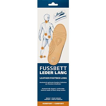 BARTH  Leder-Fußbett
