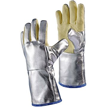 JUTEC Hitzeschutzhandschuh 5-Finger Aramid 38cm Gr. 10 (Arbeitshandschuh) 
