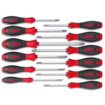 WIHA Schraubendreher Set SoftFinish⌐ 302HK12 SoftFinish