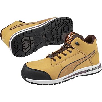 PUMA Sicherheitsschuh hoch DASH WHEAT MID S3 Gr.42 (Arbeitsschuh hoch) 