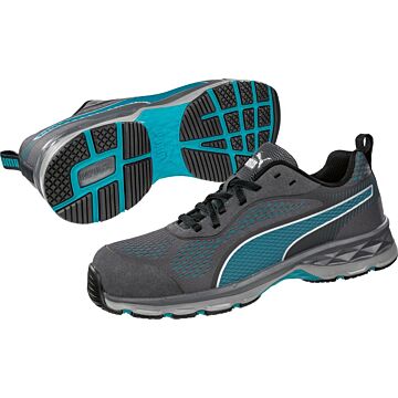 PUMA Damensicherheitshalbschuh FUSE KNIT BLUE S1P ESD Gr.40 (Arbeitsschuh) 