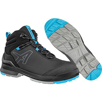ALBATROS Sicherheitsschuh hoch TARAVAL BLACK/BLUE MID S3L