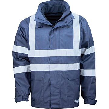 ASATEX Multinorm-Parka 3850B blau Reflex Gr.M