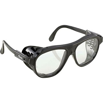 UNIVERSAL-NYLONSCHUTZBRILLE URANUS, KLAR MIT SEITENSCHUTZ, VERSTELLBARE BÜGEL, FORTIS