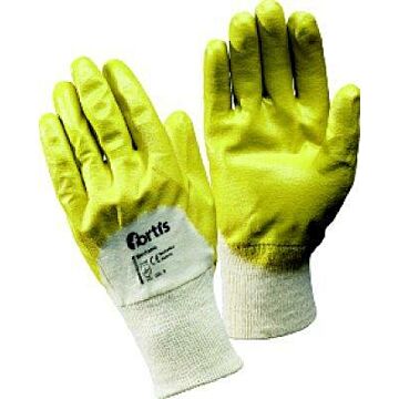 NITRILHANDSCHUH MECHANIC GELB (ARBEITSHANDSCHUH), FORTIS