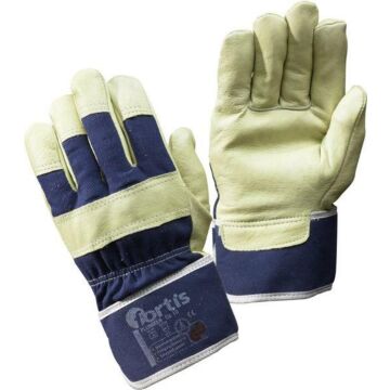 SCHWEINSNARBENLEDERHANDSCHUH PLUMBER GR.10 (ARBEITSHANDSCHUH), FORTIS