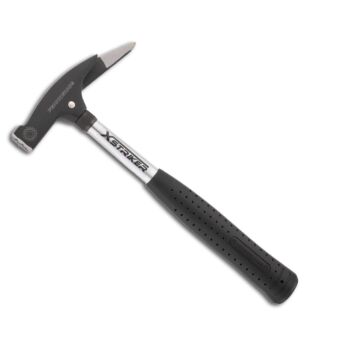 PEDDINGHAUS Latthammer XSTRIKER mit Stahlrohr-Stiel 800 g, gerauhte Bahn, ohne Magnet, teilpoliert