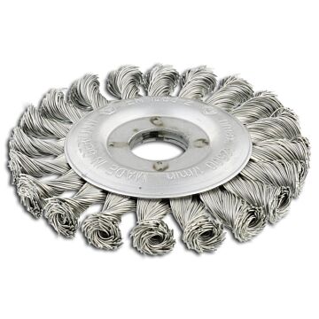 OSBORN Rundbürste rostfrei 115x12mm gezopft