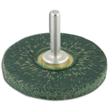 SICHERHEITS-RUNDBÜRSTE 63MM GEWELLT / 6MM SCHAFT, FORMAT