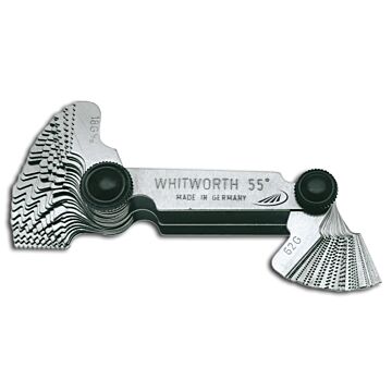 GEWINDESCHABLONE 52 BLATT METR./WW. HP, HELIOS PREISSER