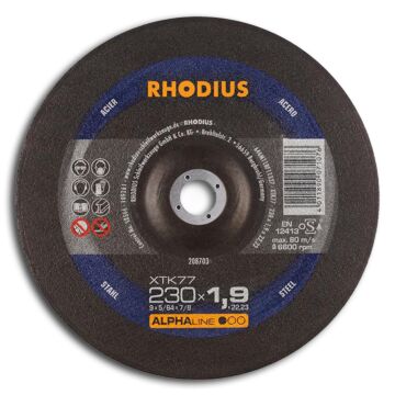 RHODIUS Trennscheibe XT77 für Stahl