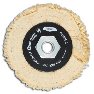 OSBORN Polierring 100mm, Sisal