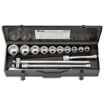 STECKSCHLÜSSEL-GARNITUR 3/4" 14-TEILIG, FORTIS
