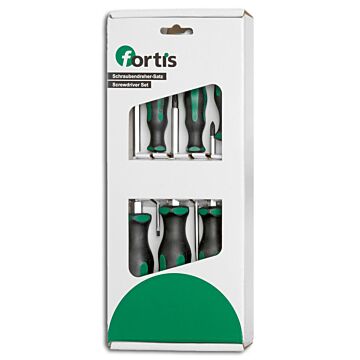 SCHRAUBENDREHER-SATZ 6-TEILIG, PH SCHLAGKAPPE, FORTIS