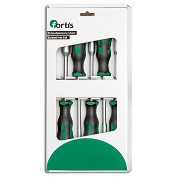 STECKSCHLÜSSEL-SCHRAUBENDREHER-SATZ 5TLG. 5-13MM,, FORTIS
