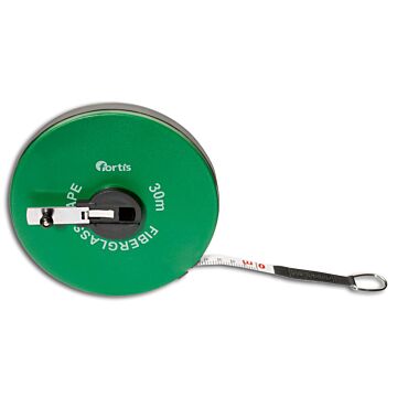 KAPSELBANDMAß, FIBERGLASBAND, GRÜN, FORTIS