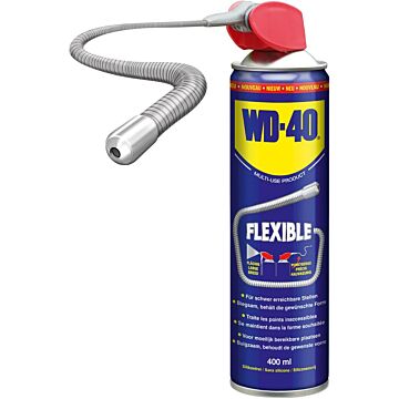 WD-40 Multifunktionspray 400ml, flexibles Sprührohr