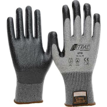 NITRAS  Schnittschutzhandschuh TAEKi5, Nitril-Beschichtung (Arbeitshandschuh) 