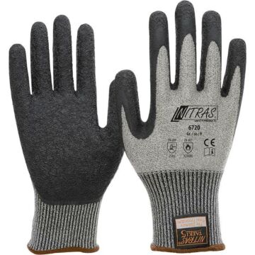 NITRAS  Schnittschutzhandschuh TAEKi5, Latex-Beschichtet (Arbeitshandschuh) 