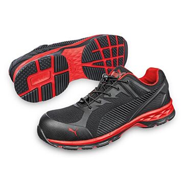 PUMA Sicherheitshalbschuh FUSE MOTION 2.0 RED LOW S1P ESD (Arbeitsschuh) 
