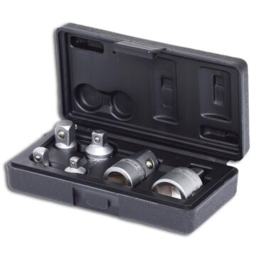 KS TOOLS Vergrößerungs-/Reduzierstück-Satz 1/4"-1/2" 6-teilig