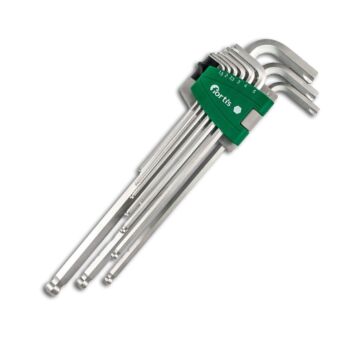 WIHA WinkelSchraubendreher-Clip 9-teilig, 1,5-10mm Spezialprofil