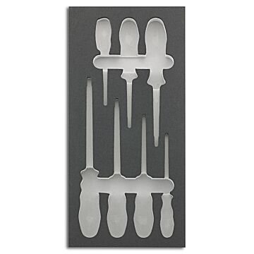 WERKZEUGMODUL 1/3 LEER SCHRAUBENDREHER VDE, FORTIS