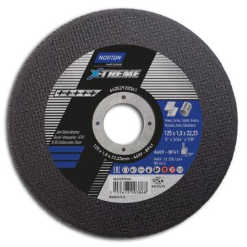 NORTON Trennscheibe X-Treme 125x1,0mm,T41