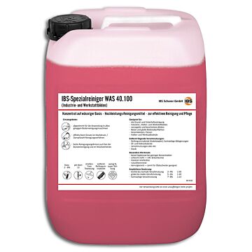 IBS Reiniger WAS 40.100 20Liter Kanister