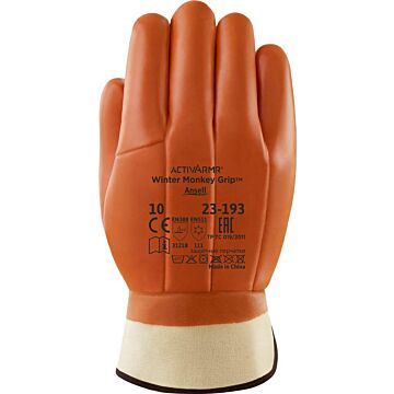 ANSELL Kälteschutzhandschuhe Winter Monkey Gr. 10 Art. 23-193 (Winterhandschuh) 