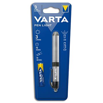 VARTA Taschenlampe LED Penlight 1AAA 16611 m. Batt. Bli.