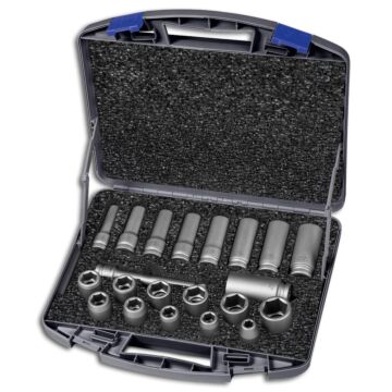ASW Kraft-Steckschlüssel-Satz 1/2" 21-teilig