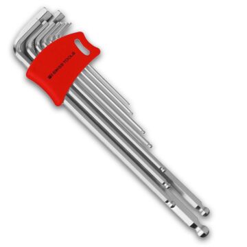 PB SWISS TOOLS Winkelschraubendreher-Satz 9-teilig, 1,5-10mm,Kunststoffhalter