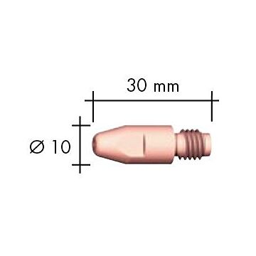 BINZEL STROMDÜSE CUCRZR M8 (STROMKONTAKTROHR), ABICOR BINZEL