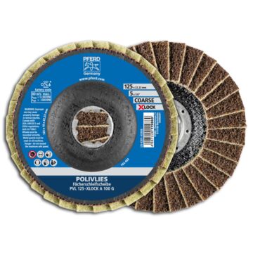 PFERD POLIVLIESSCHEIBE X-LOCK 125MM PVL A 100 G, PFERD TOOLS