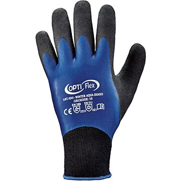OPTI FLEX Strickhandschuh Winter-Aqua Guard Latex (Arbeitshandschuh) 