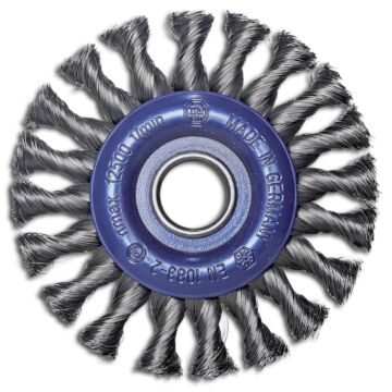 OSBORN  Rundbürste, Stahldraht, gezopft, 22,23 mm