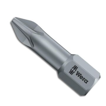 WERA Bit DIN 3126 C 6,3, Antrieb 1/4", zaehhart PZ