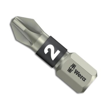 WERA Bit DIN 3126 C 6,3, Antrieb 1/4", aus Edelstahl  (6434)