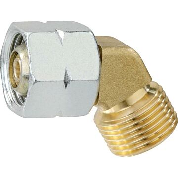 GOK Drehkupplung G 3/8 LH-ÜM x G 3/8 LH-KN