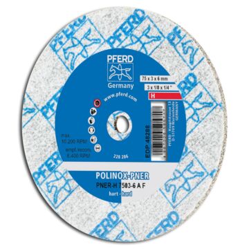 PFERD POLINOX-RÄDER PNER-H 7503-6 A F NR. 44691010, PFERD TOOLS