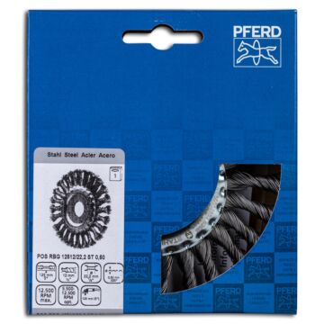 PFERD RUNDBÜRSTE POS RBG 12512/22,2 ST 0,50 NR. 43303005, PFERD TOOLS