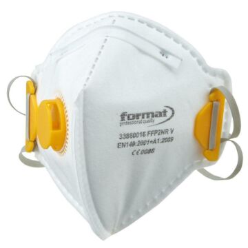 ATEMSCHUTZFALTMASKE MIT VENTIL FFP2, FORMAT